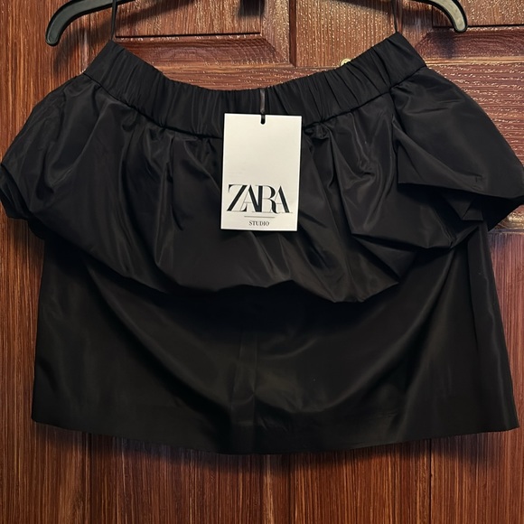 ZARA VOLUMINOUS TAFFETA SKIRT LIMITED EDITION - Picture 12 of 13